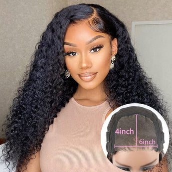 Ali Grace 6x4 Lace Water Wave Glueless Wig