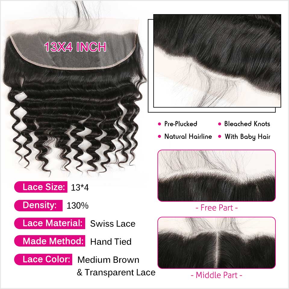 Loose Wave 13x4 Lace Frontal-2