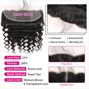 Loose Wave 13x4 Lace Frontal-2