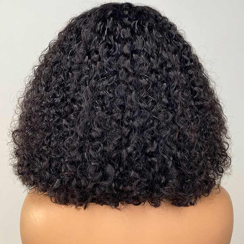 Aligrace MLG Series 13x4 Lace Jerry Curly Short Bob Wig 