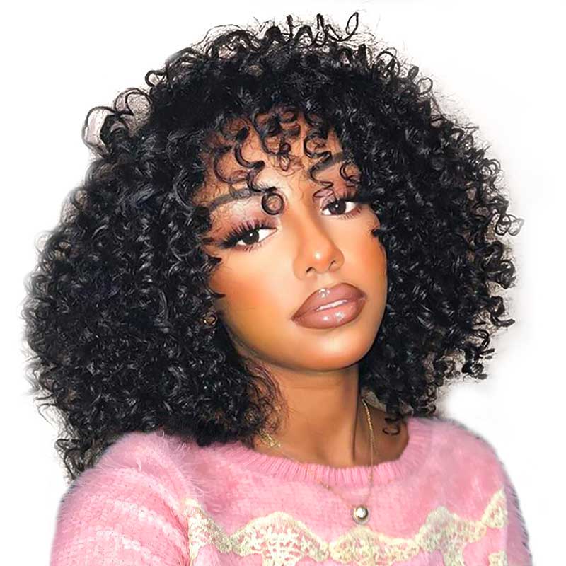 Slaying in Style: Kinky Curly Lace Front Wig Perfection
