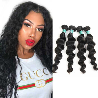 Ali Grace 4 Pcs Loose Wave Human Hair Weaves