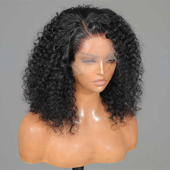 Aligrace MLG Series 13x4 Lace Jerry Curly Short Bob Wig 