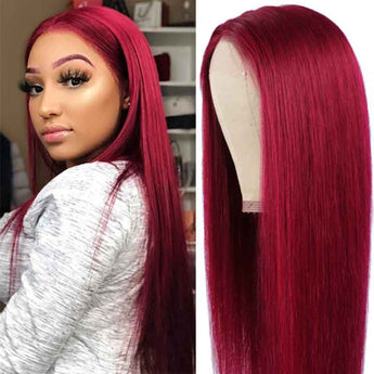 Aligrace 4x4 Lace Closure Straight Wigs BUG Color 