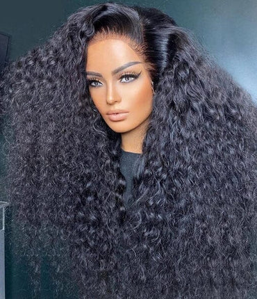 Aligrace 13x4 HD Lace Curly Human Hair Wigs