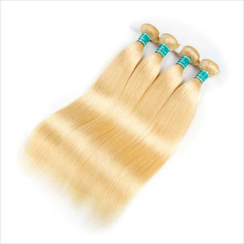 Ali Grace 4 Pcs Straight Weave 613 Blonde Color