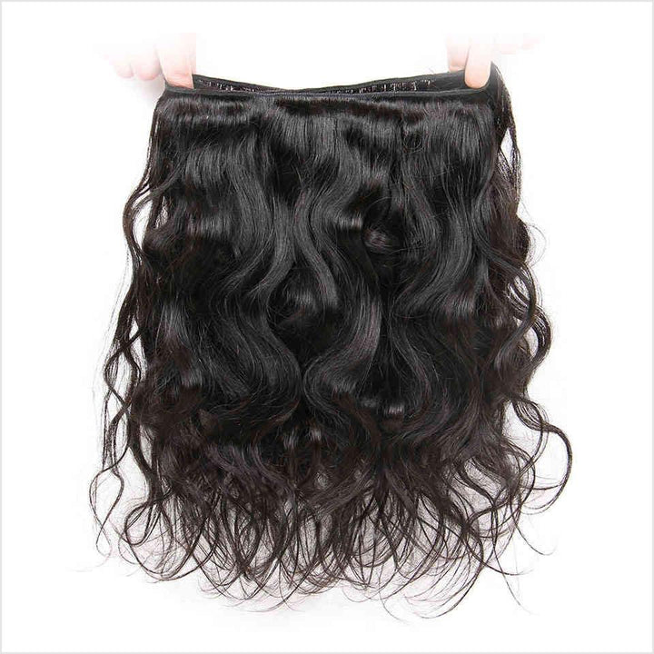 Ali Grace Body Wave Human Hair Bundles 4 Pcs With 4x4 Lace Closure 