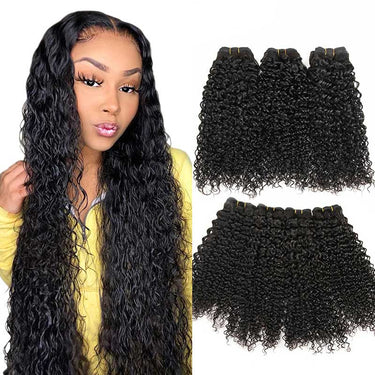 Ali Grace 3 Pcs Kinky Curly Human Hair Weave