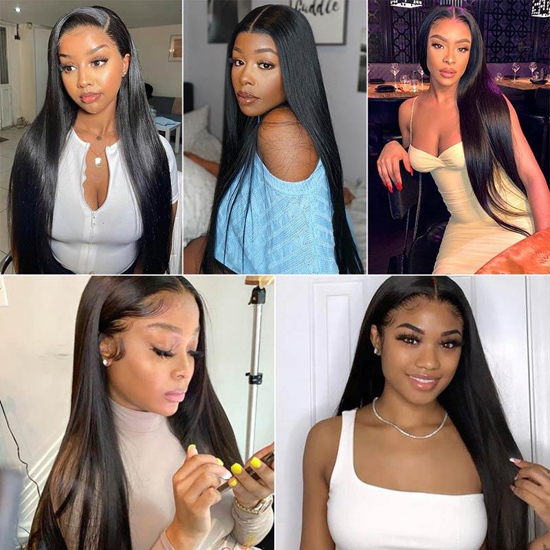 Aligrace 4x4 Lace Straight Human Hair Wig