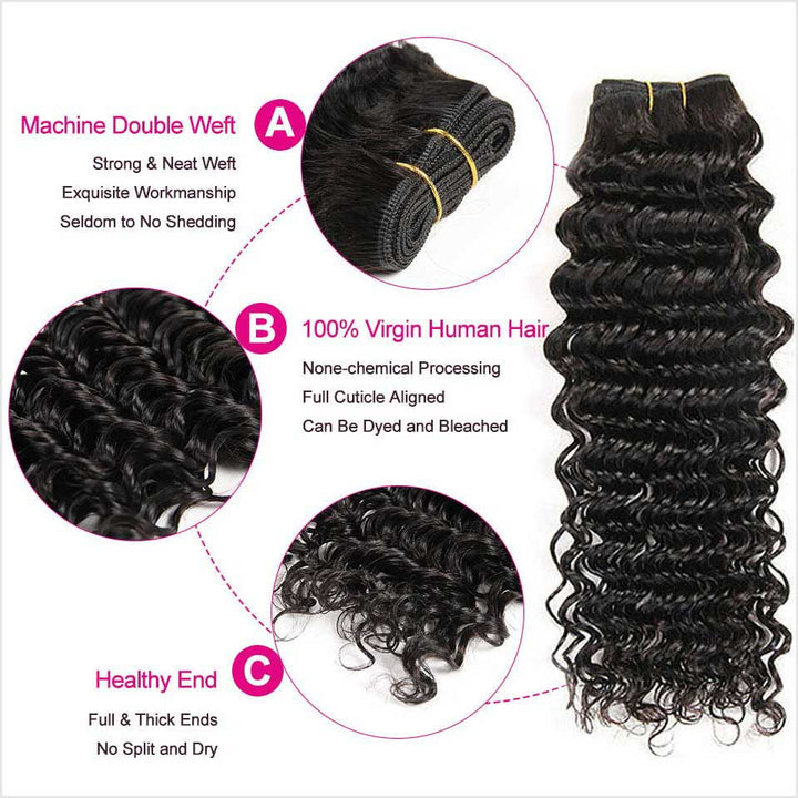 Virgin Human Hair Bundles-6