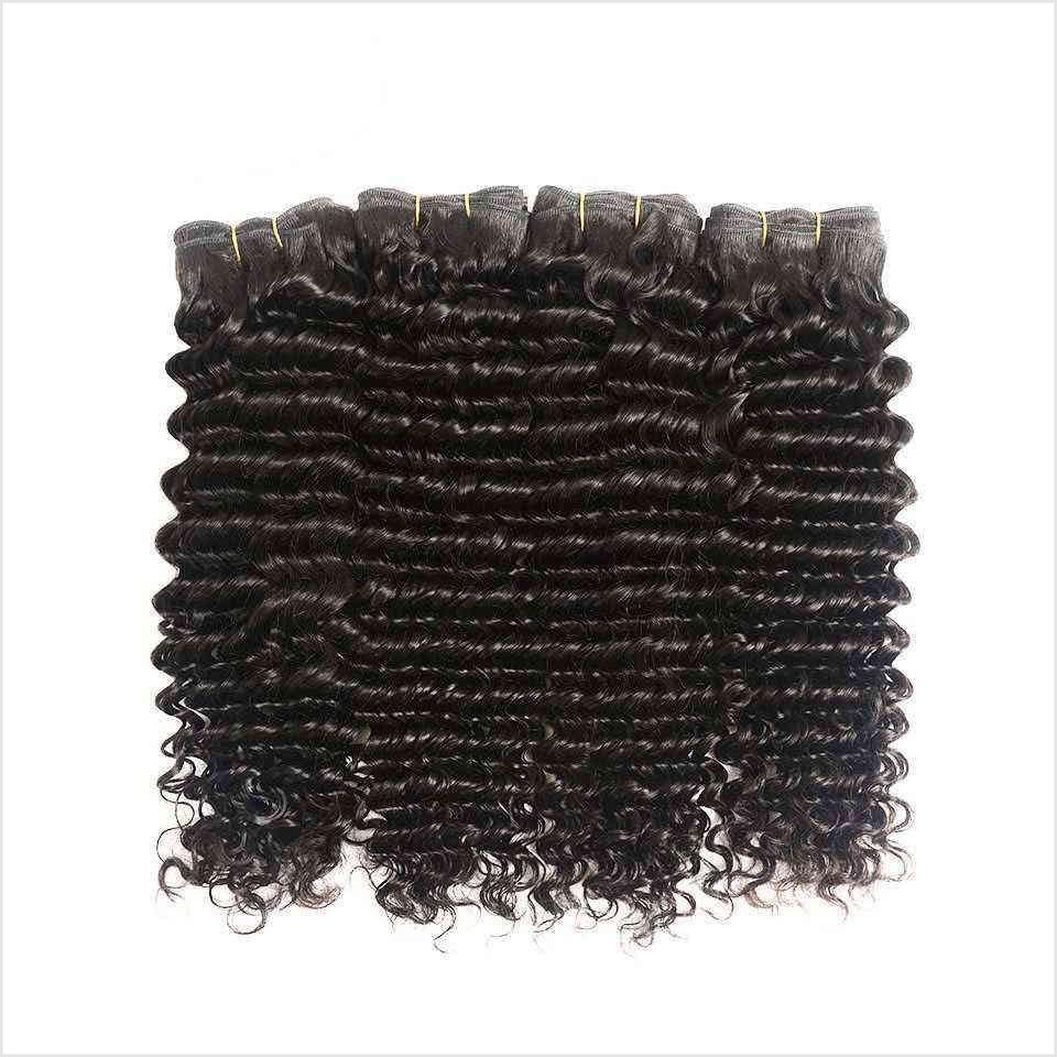 Ali Grace 4 Pcs Deep Wave Human Hair Weave