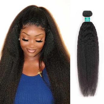 Kinky Straight 1 Bundle Human Hair-7