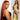 Aligrace 4x4 Closure Lace Straight Wigs Ginger Orange Color