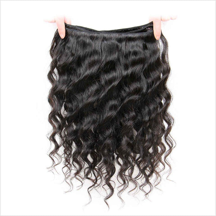Ali Grace Peruvian Loose Wave Bundles 3 Pcs With 4x4 Lace Closure
