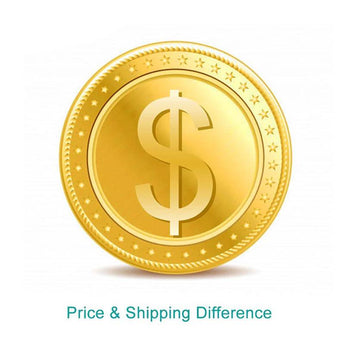 shipping cost and price difference on your order AliGrace