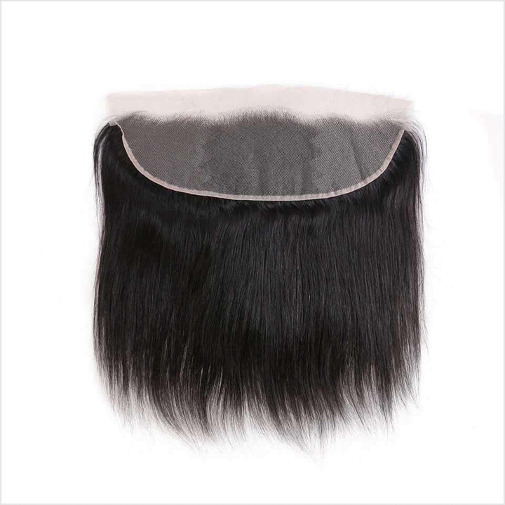 Brazilian Straight Hair 13*4 Lace Frontal Ear to Ear with Baby Hair Lace Frontal Closure Free/Middle Part Two Options Brazilian 13x4 Lace Frontal AliGrace 